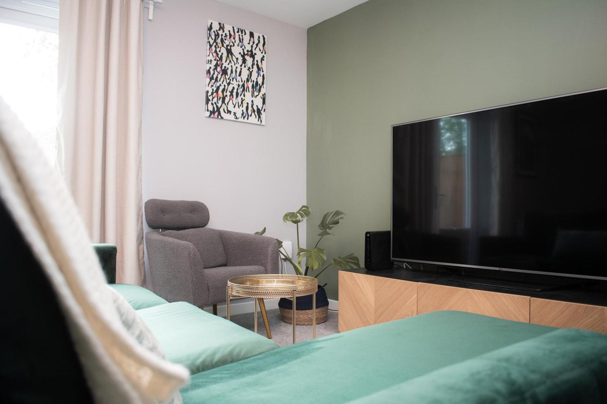 Вилла Comfy Modern 3Br Semi Detached 400Mb Wifi Free Double Parking Ньюкасл-апон-Тайн Экстерьер фото